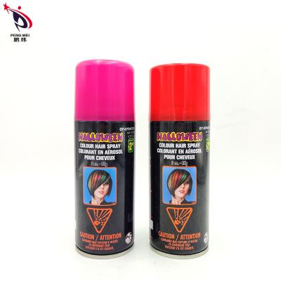 China MSDS Odorless Wash Out Hair Color Spray , Multiscene Instant Hair Dye Spray for sale