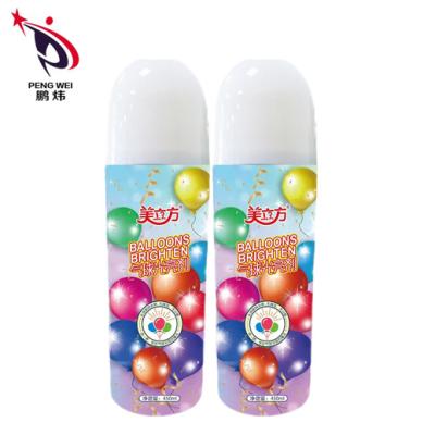 China Espray brillante del globo del partido del OEM, espray antialérgico para que globos brillen en venta