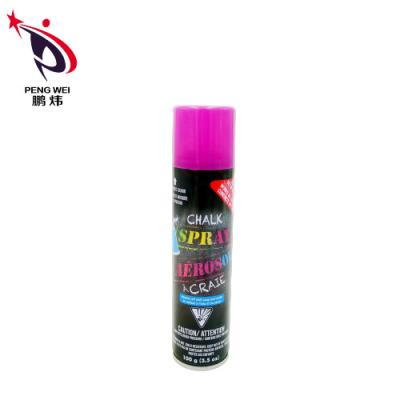 China Nontoxic Graffiti Color Temporary Spray Chalk Colorful Practical for sale