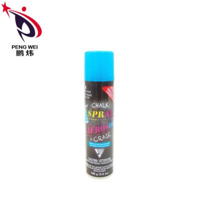 China Odorless Blue Graffiti Chalk Spray Multicolor Washable 100 Grams for sale