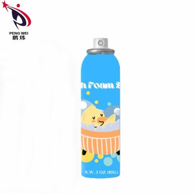 China Artículo amistoso multicolor de Eco del espray de la espuma del baño de la hojalata 3oz en venta
