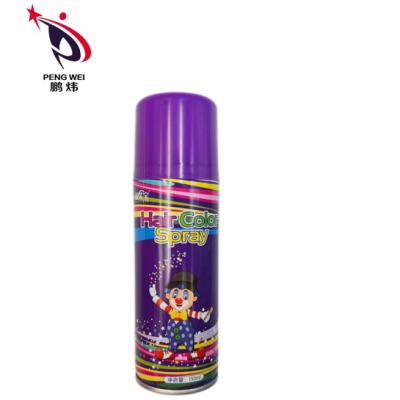 China Os pulverizadores provisórios da cor do cabelo de Caifubao tingem a composição roxa Dia das Bruxas 150ml da lata à venda