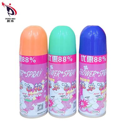China Custom Logo 250ML Artificial White Party Snow Spray EN71 for Wedding Christmas Flower for sale
