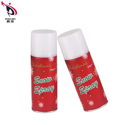 China Christmas Party 80g Tinplate Artificial Spray Snow Decoration For Windows Glass for sale