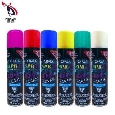 China Espray superficial colorido de dibujo de marcado de la tiza de la pintura del aerosol de la decoración del OEM en venta