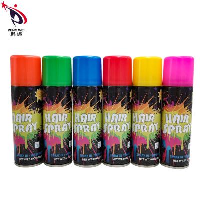 China 250ml Temporary Washable Hair Color Dye Spray Private Label for sale