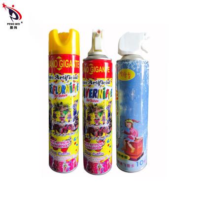 China Festival Christmas Artificial Party Foam Spray Carnival Foam 540ml 340g for sale