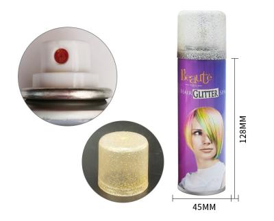 China Pulverizador de cabelo de incandescência do brilho alto de prata com Aqua Ingredients à venda