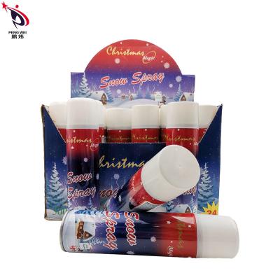 China Birthday Party Carnival Foam Artificial Snow Spray Easy To Clean for sale