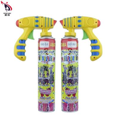 China 350ml Party String Gun Party Events Birthday Halloween New Year Celebration For Litter Kids Fun for sale