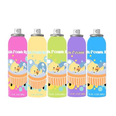 China OEM Baby Bubble Foam Spray For Relaxing Coloring Patterns for sale