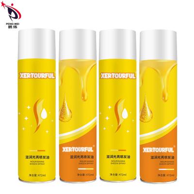 China OEM/ODM Olive Hair Oil Nourishing Sheen orgânica pulverizam o pulverizador de cabelo do azeite à venda