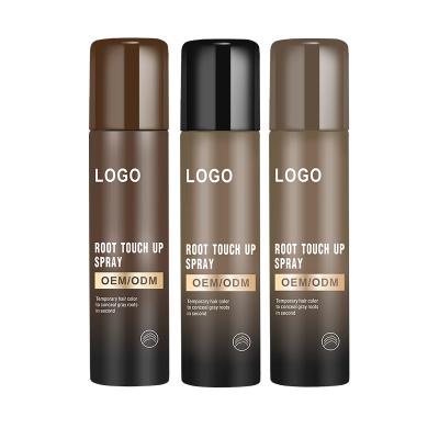China EN71 Hair Color Sprays Instant Retouch Root Cover Up Natural Color Refreshing Gray Concealer Spray for sale