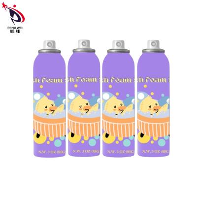 中国 Extra Gentle Stain Free Daily Bath Foam Spray For Kids And Adults 販売のため