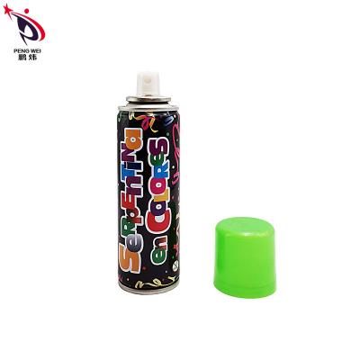 China Green Crazy Party Silly String Spray Customized 250ml for sale