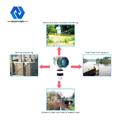 NYCSUL - 측정하는 503  PTFE IP68 초음파 준위 전송기 액체 슬러리 고체들