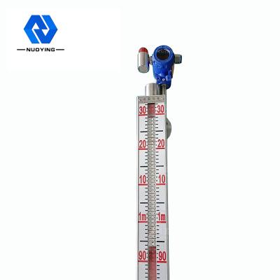 Cina Indicatore di livello a lembo magnetico montato sul lato del liquido 4 - 20mA NY-UHZ in vendita