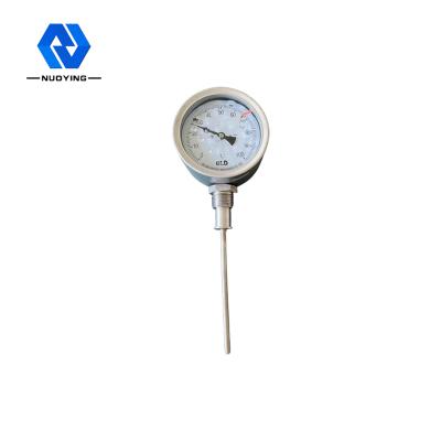 China Des Hydrauliköl-SS bimetallische Faden-Verbindung Skala-des Thermometer-150mm zu verkaufen