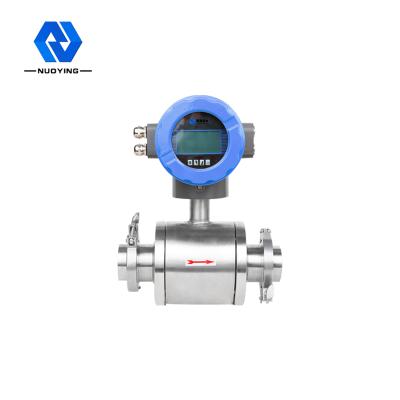 China Elektromagnetischer Durchflussmesser vom Schlammtyp 24VDC Magnetischer Durchflusstransmitter zu verkaufen