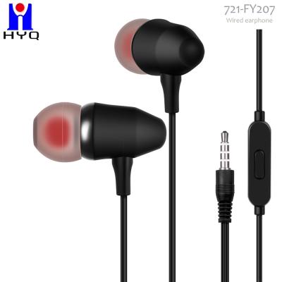 China 3.5mm Jack Wired In Ear Earphones 47in Wired Earbuds For Phone Calls for sale
