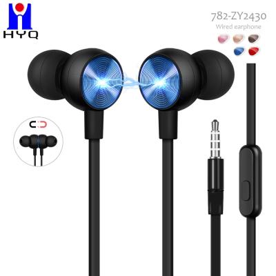 China CE FCC ROHS Cable Noise Cancelling Earphones Wired Bluetooth Earbuds for sale