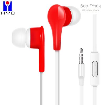 China ROHS 1.2 Meter Wired In Ear Earphones 3.5mm Connector For IPhone for sale