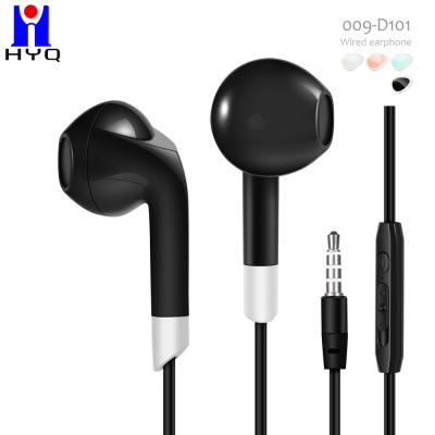 China ROHS Wired Earbuds With Microphone HiFi Stereo Powerful Bass And Crystal Clear Audio 3.5mm Plug for sale