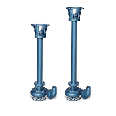 China YW vertical long tube dirty water pump centrifugal sewage submerged pump for sale