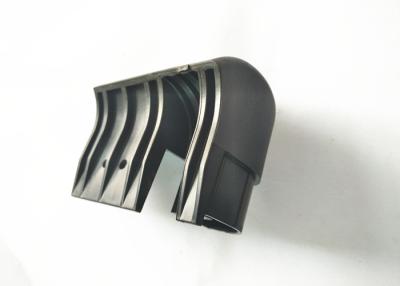 China PC Material Injection Plastic Molded Parts Black Color Prototype Service for sale