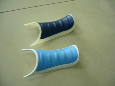 China Plastic Handle Two Shot Injection Molding , Plastic Injection Moulded Components 2 Color for sale