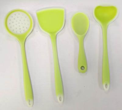 China Kitchen Utensil Silicone Mold Tools 4 Pieces Cooking Set BPA Free FDA Approved for sale