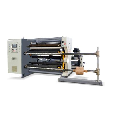 China pvc Film Slitter Rewinder Meter counting system with friction shaft for sale