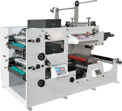 China 220V 380V Flexo Label Printing Machine 320mm 3 Color With Web Guide System for sale