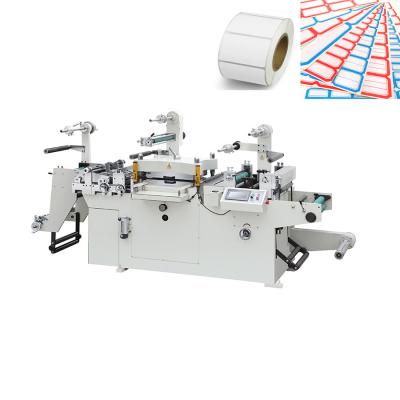 China Adhesive Label Flatbed Die Cutting Machines 380V With Laminating for sale