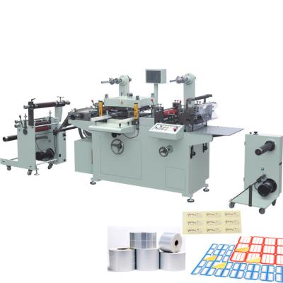 China Servo Motors Flatbed Die Cutting Machines With Label Hot Stamp for sale
