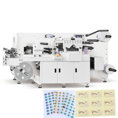 China Paper Flatbed Die Cutting Machines Web Guider for self adhesive label for sale