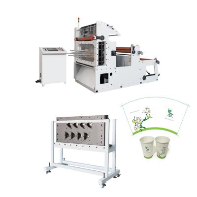 China Creasing Die Cutting Punching Machine High speed 180-200 times/min for paper cup for sale
