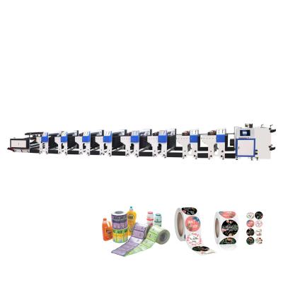China Opp Film Flexo Label Printing Machine , 420mm Digital Flexographic Printer With UV Ink for sale