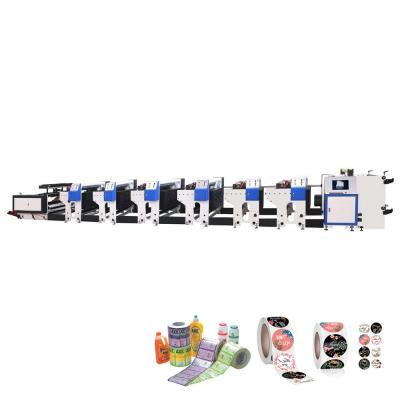 China Jumbol Roll Inline Printing Machine 6 Color 600H With Water Based Ink for sale