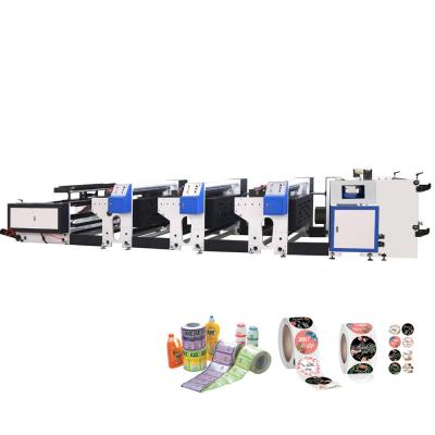 China 520mm Inline Printing Machine , 3 Color Opp Film Flexo Printing Machine for sale