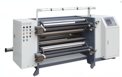 China Wide Roll Paper Slitting Rewinding Machine 1300mm  With Coreless Unwind for sale