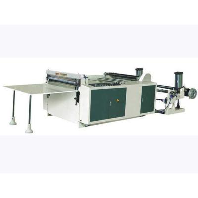 China rolo 220V de papel à máquina de corte da folha, máquina de corte do rolo da tela de tecelagem não do Plc à venda