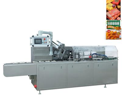 China CE Pharmaceutical Cartoning Machine , PLC Touch Biscuit Packing Machine 1200KGS for sale