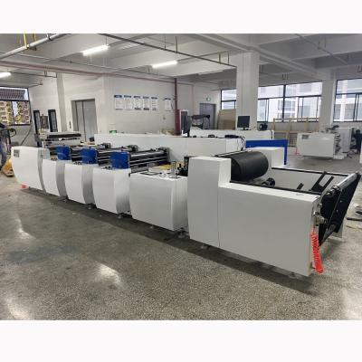 China Online Flexographic Label Printing Machine Film Plastic Printing Press for sale