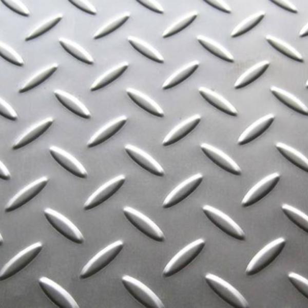 Quality AISI 304 SUS304 DIN1.4301 Stainless Steel Chequered Plate 1500*6000mm For Floor for sale