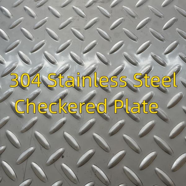 Quality Hot Rolled Tear Drop 3-6mm 1500*3000mm Antiskid Patterned Textured 304 Stainless Steel Checkered Plate for sale