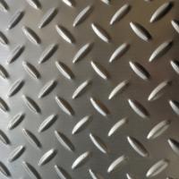 Quality Diamond Chequered Checkered Embossing ASTM AISI 201 304 Pattern 1220*2440mm 1500 for sale
