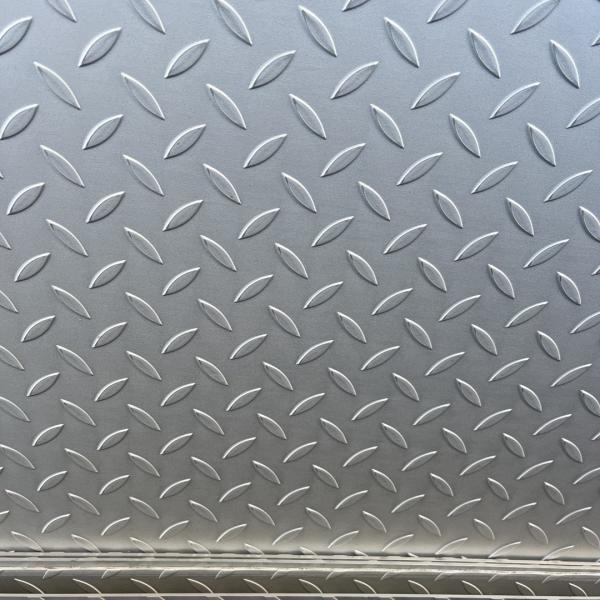 Quality 316L 304 201 3mm Thick Chequered Steel Plate Stainless Steel Pattern Sheet Diamond Shaped for sale