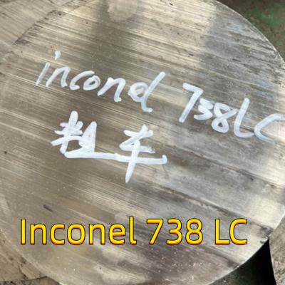 China Nickel Based Alloy Inconel 738LC Round Bar OD 25mm 792cc/In792 Round Rod Shaft for sale