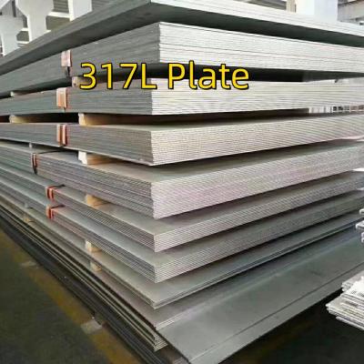 China 317L Chapa de aço inoxidável laminada a quente 3-10 mm Composição química de 317l aço inoxidável à venda